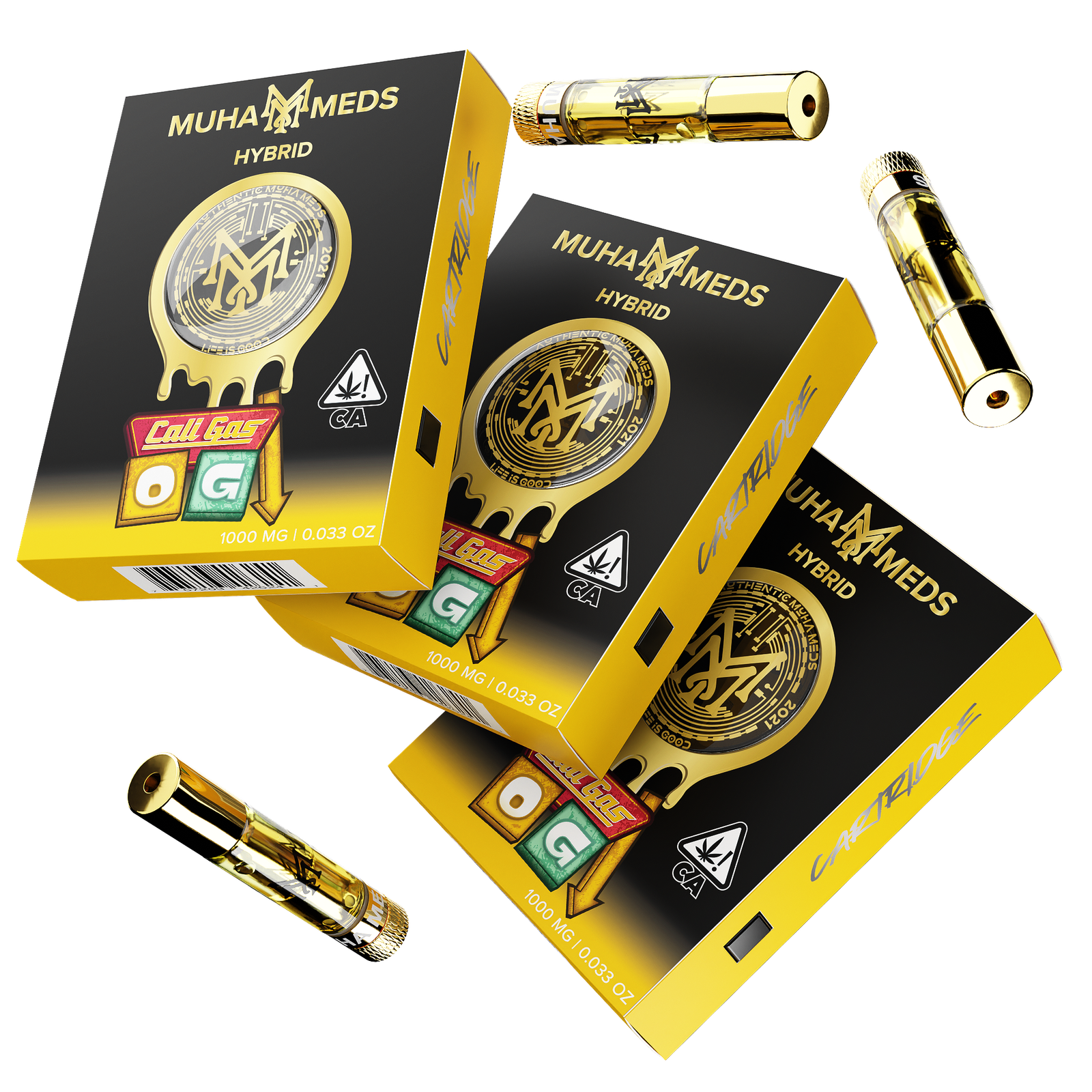 Muha Meds Cali Gas OG | Hybrid