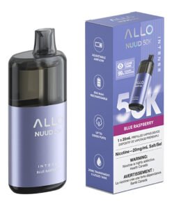 Allo Intense Nuud 50K Disposable Vape Device - Blue Raspberry 20ml