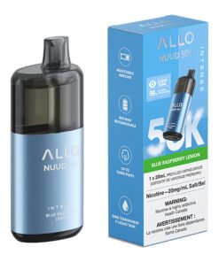 Allo Intense Nuud 50K Disposable Vape Device - Blue Raspberry Lemon 20ml