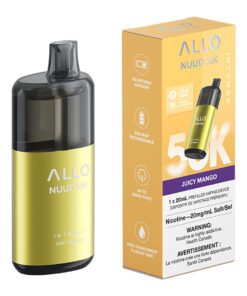 Allo Intense Nuud 50K Disposable Vape Device - Juicy Mango 20ml