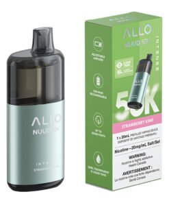 Allo Intense Nuud 50K Disposable Vape Device - Strawberry Kiwi 20ml