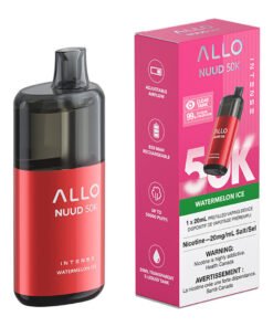 Allo Intense Nuud 50K Disposable Vape Device - Watermelon Ice 20ml
