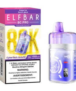 Elf Bar BC Pro 80K Disposable Vape Device - Grape Ice 25ml