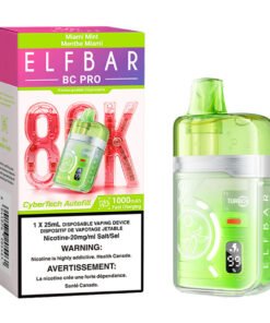 Elf Bar BC Pro 80K Disposable Vape Device - Miami Mint 25ml