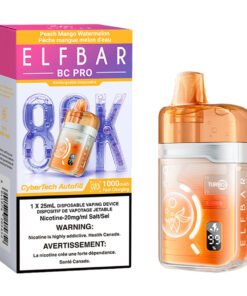 Elf Bar BC Pro 80K Disposable Vape Device - Peach Mango Watermelon 25ml