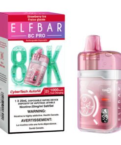 Elf Bar BC Pro 80K Disposable Vape Device - Strawberry Ice 25ml