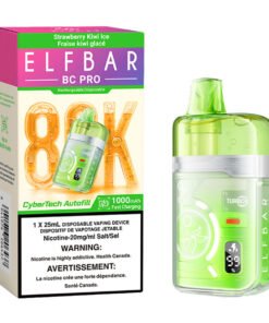 Elf Bar BC Pro 80K Disposable Vape Device - Strawberry Kiwi Ice 25ml