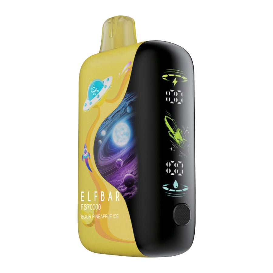 Elf Bar FS70K Disposable Vape Device - Sour Pineapple Ice 20ml