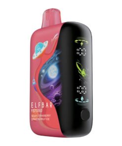 Elf Bar FS70K Disposable Vape Device - Sour Strawberry Dragon Fruit Ice 20ml