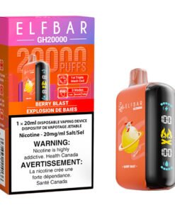 Elf Bar GH20K Disposable Vape Device - Berry Blast  20ml