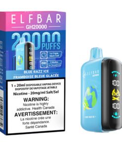 Elf Bar GH20K Disposable Vape Device - Blue Razz Ice 20ml