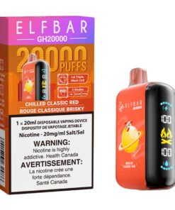 Elf Bar GH20K Disposable Vape Device - Chilled Classic Red 20ml