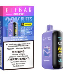 Elf Bar GH20K Disposable Vape Device - Sour Cranapple 20ml