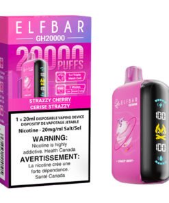 Elf Bar GH20K Disposable Vape Device - Strazzy Cherry 20ml