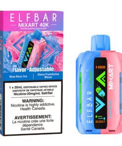 Elf Bar MixArt 40K Disposable Vape Device - Blue Razz Ice 20ml
