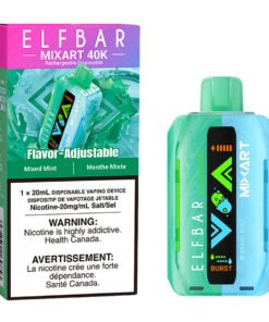 Elf Bar MixArt 40K Disposable Vape Device - Mixed Mint 20ml