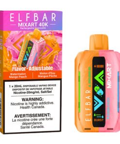 Elf Bar MixArt 40K Disposable Vape Device - Watermelon Mango Peach 20ml