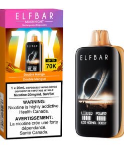 Elf Bar MoonNight 70K Disposable Vape Device - Double Mango 20ml
