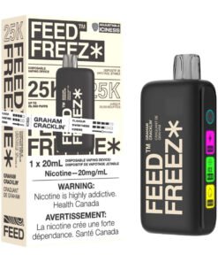 FEED Freez 25K Disposable Vape Device - Graham Cracklin’ 20ml