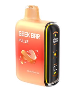 Geek Bar Pulse Disposable Vape Device - Sour Peach Ice 16ml