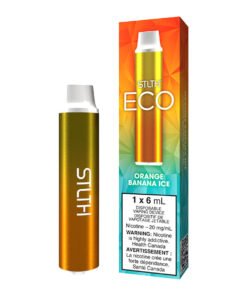 STLTH ECO Disposable Vape Device - Orange Banana Ice