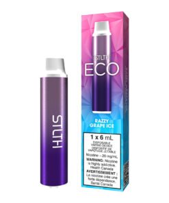 STLTH ECO Disposable Vape Device - Razzy Grape Ice