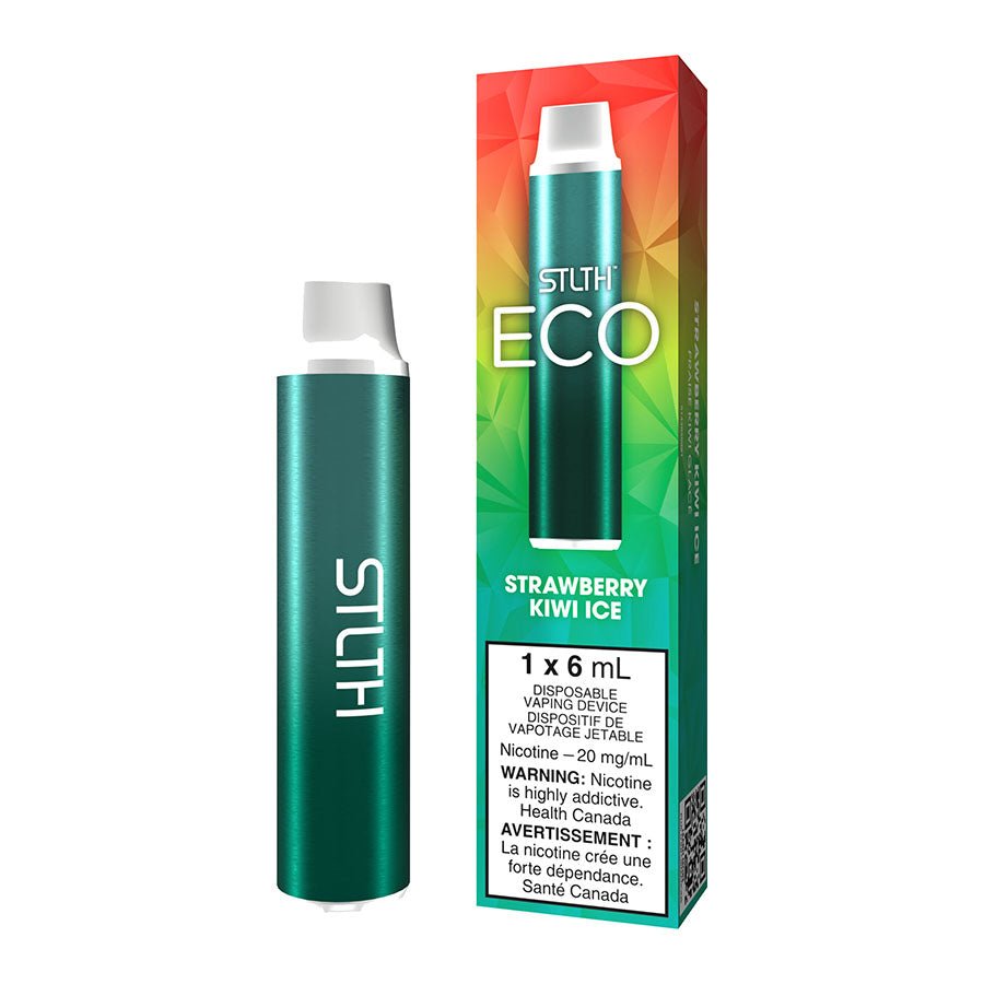 STLTH ECO Disposable Vape Device - Strawberry Kiwi Ice