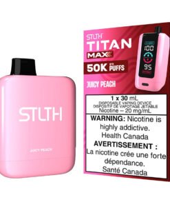 STLTH Titan Max Disposable Vape Device - Juicy Peach
