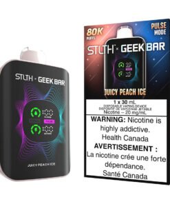 STLTH X Geek Bar Disposable Vape Device - Juicy Peach Ice