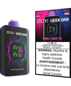 STLTH X Geek Bar Disposable Vape Device - Purple Grape Ice