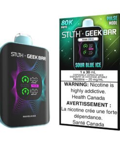 STLTH X Geek Bar Disposable Vape Device - Sour Blue Ice 30ml