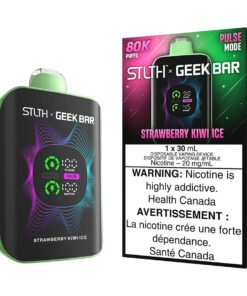 STLTH X Geek Bar Disposable Vape Device - Strawberry Kiwi Ice