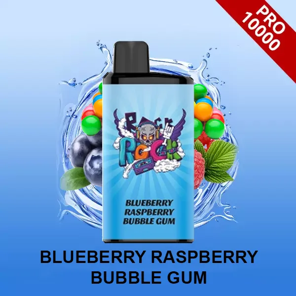 IGET BAR PRO 10000 Blueberry Raspberry Bubble Gum
