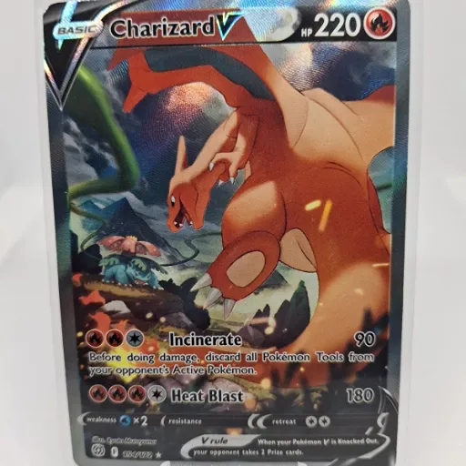 Charizard V _Alternate Full Art_ 154_172 Swsh09 Brilliant Stars Holo