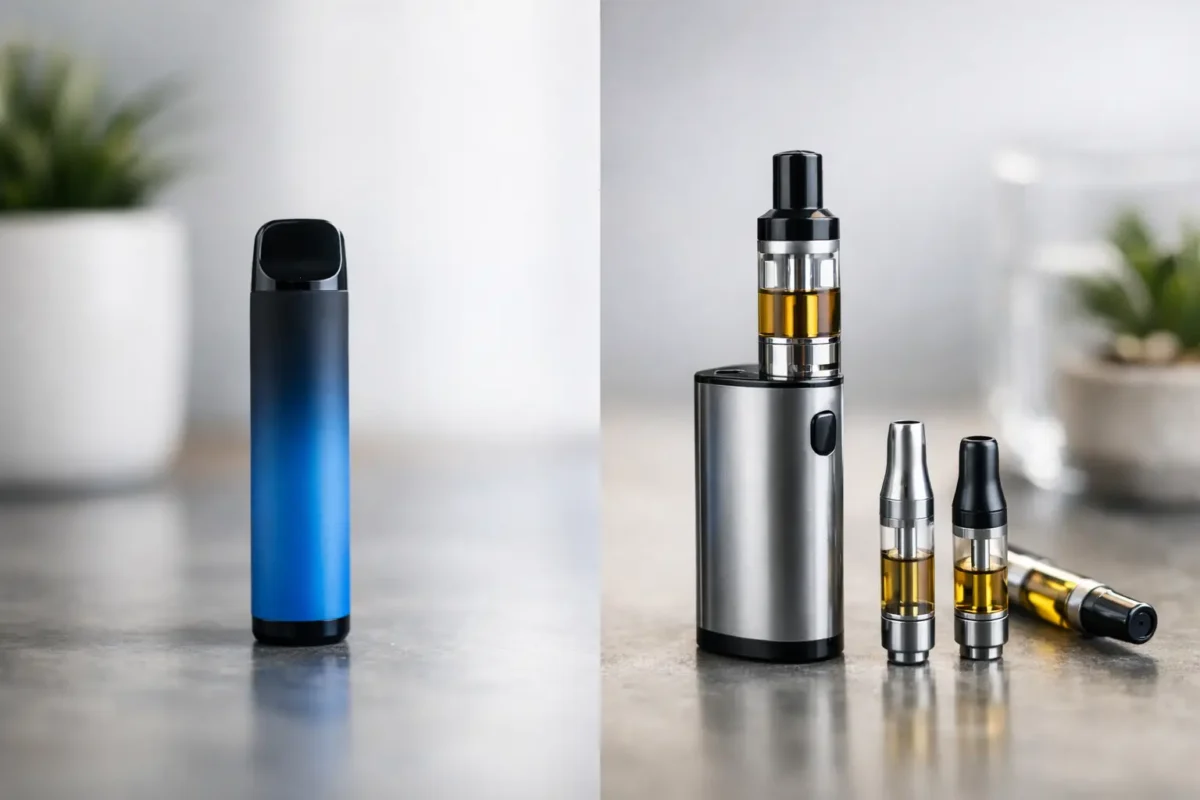 Disposable Vape vs Cartridge: Which One Fits?